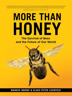 cover image of More Than Honey